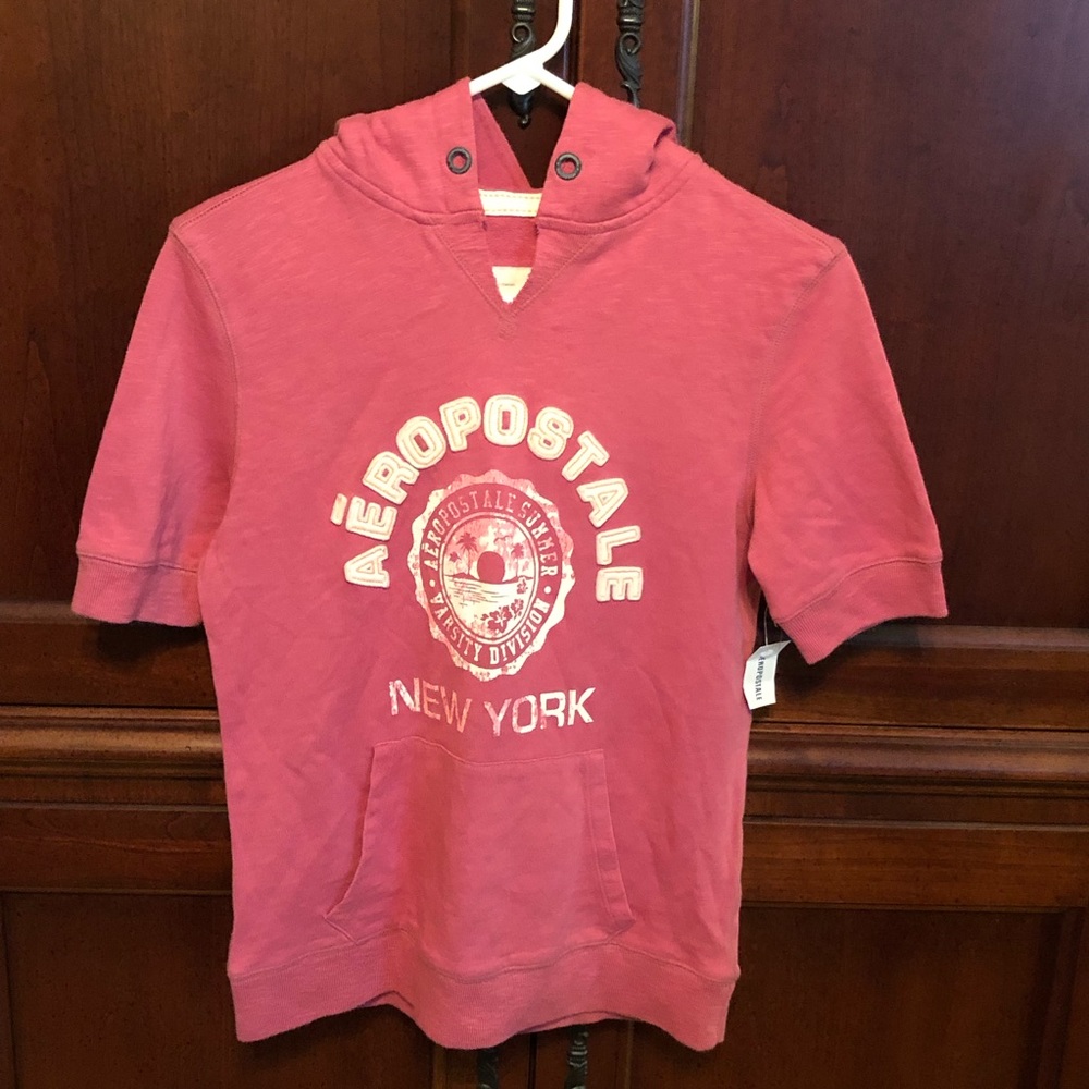 NWT Aeropostale Short-sleeved Hooded Sweatshirt